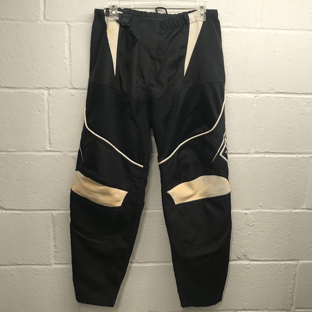BiLT Blorp 1 Motorcycle Pants Black White - Size 34 Motocross MotoX Dirt Bike